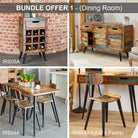 BUNDLE 1 - Baumhaus Coastal Chic (Dining Room) - Price Crash Furniture