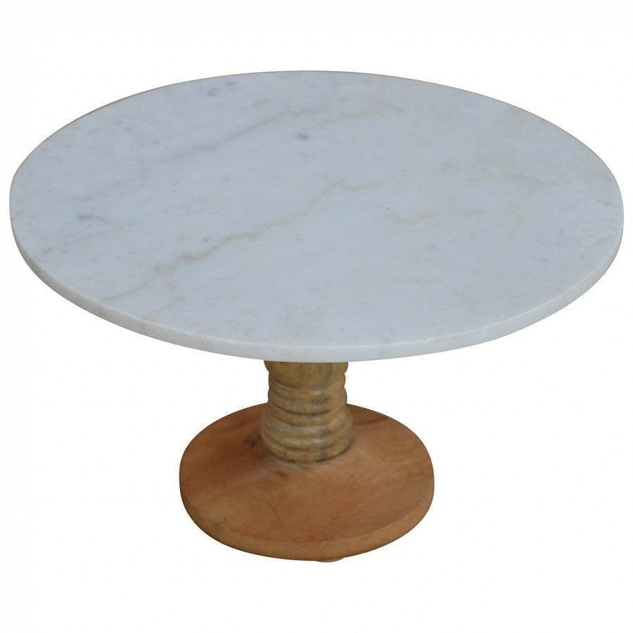 Cake Stand with Marble Top - Price Crash Furniture