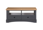 Carden Coffee Table in Grey by TAD - Price Crash Furniture