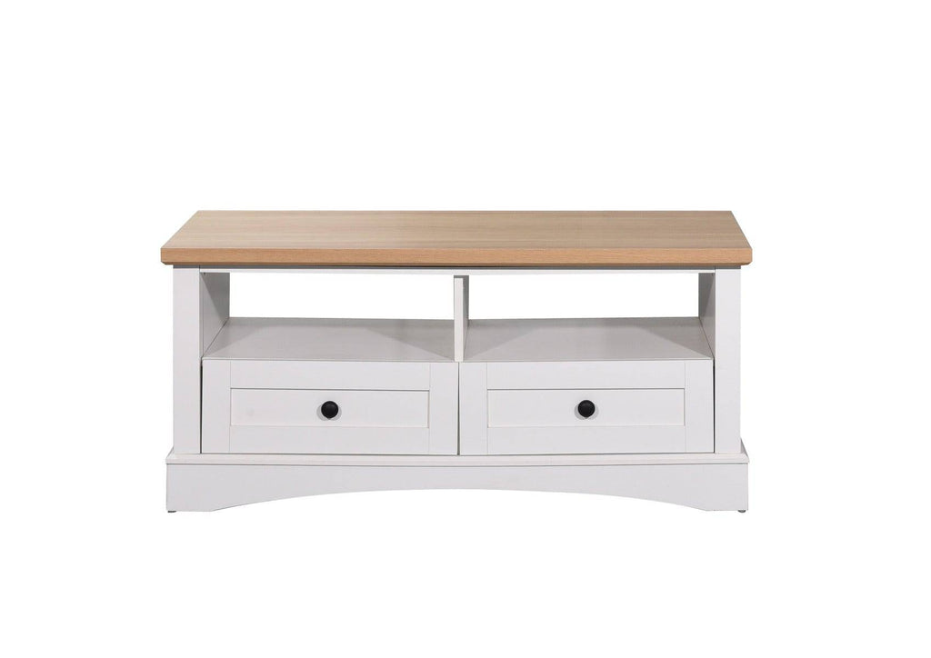 Carden Coffee Table in White by TAD - Price Crash Furniture
