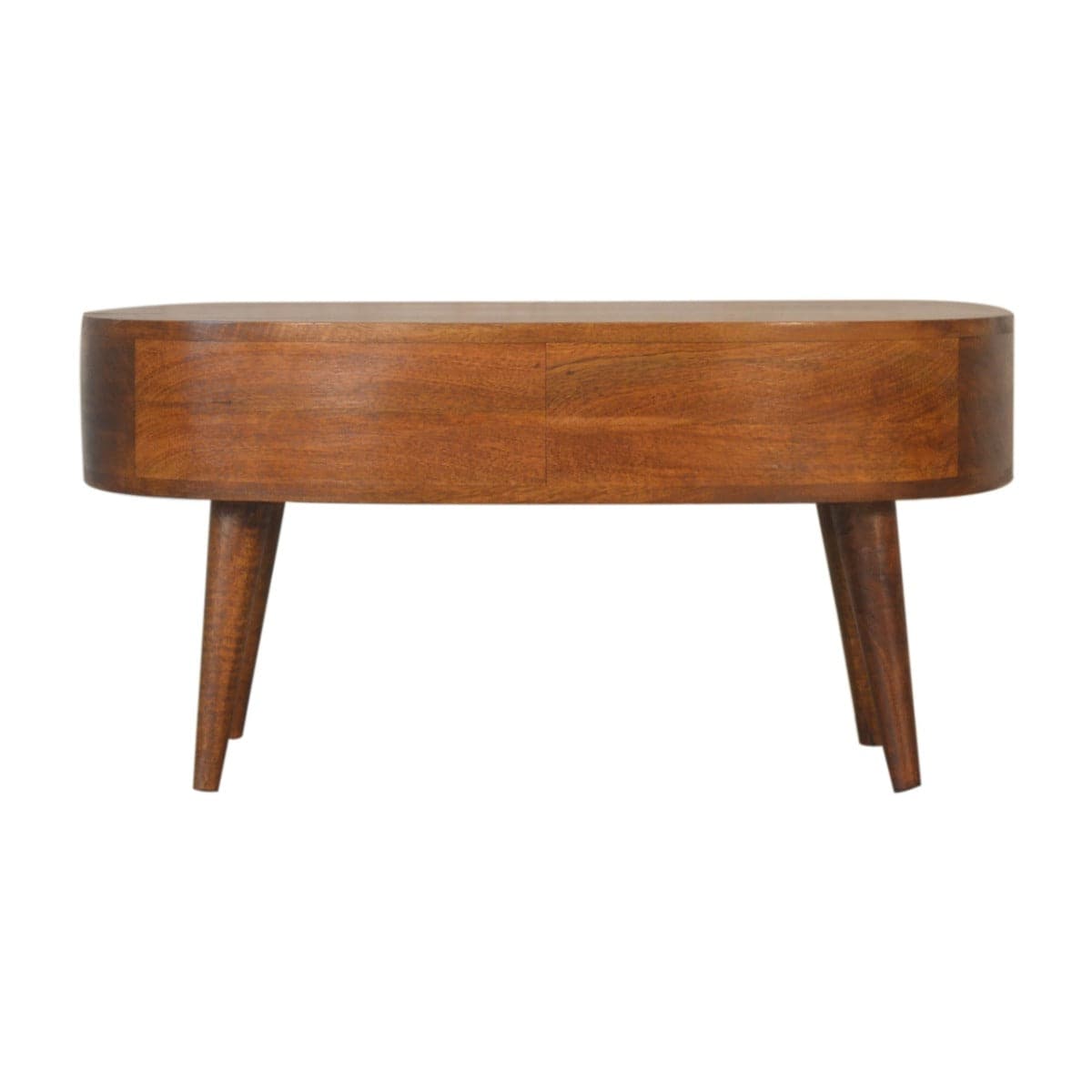 Chestnut Wave Coffee Table - Price Crash Furniture