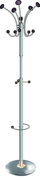 Chrome Revolving Coat Stand - Price Crash Furniture