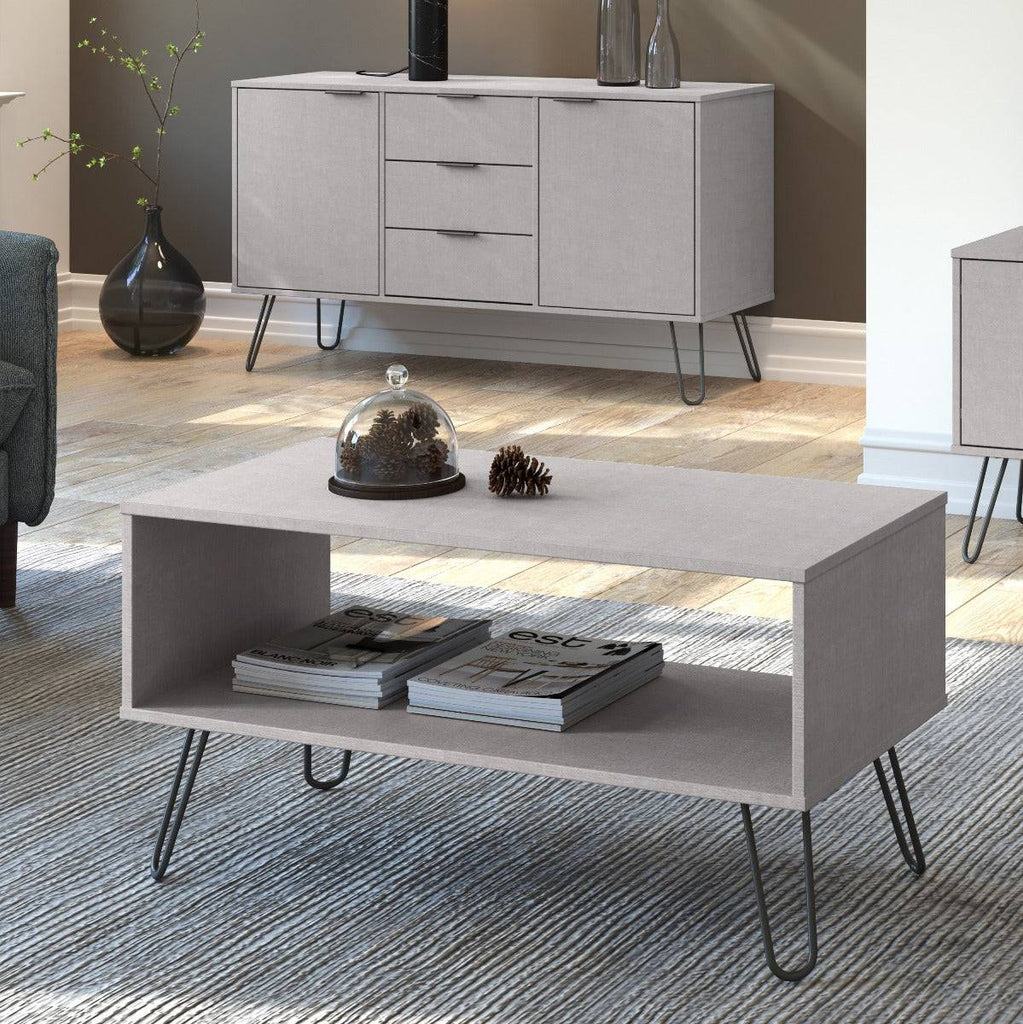 Core Products Augusta Open Coffee Table in Grey - Price Crash Furniture