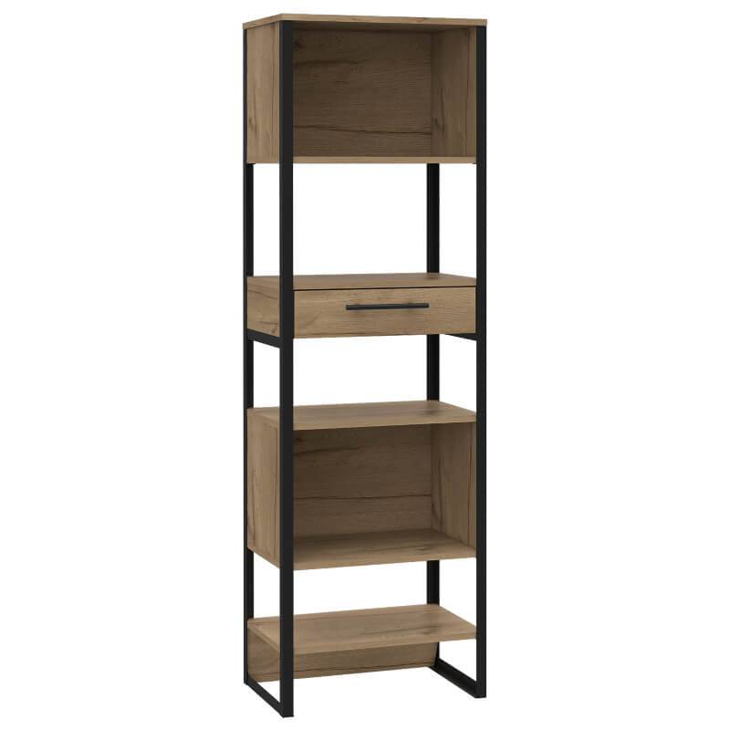 Core Products Brooklyn 1 Drawer Tall Narrow Bookcase - Price Crash Furniture