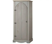 Core Products Corona Grey Vestry Cupboard - Price Crash Furniture