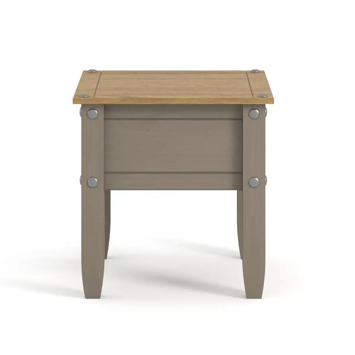 Core Products Corona Grey Washed Lamp Table - Price Crash Furniture