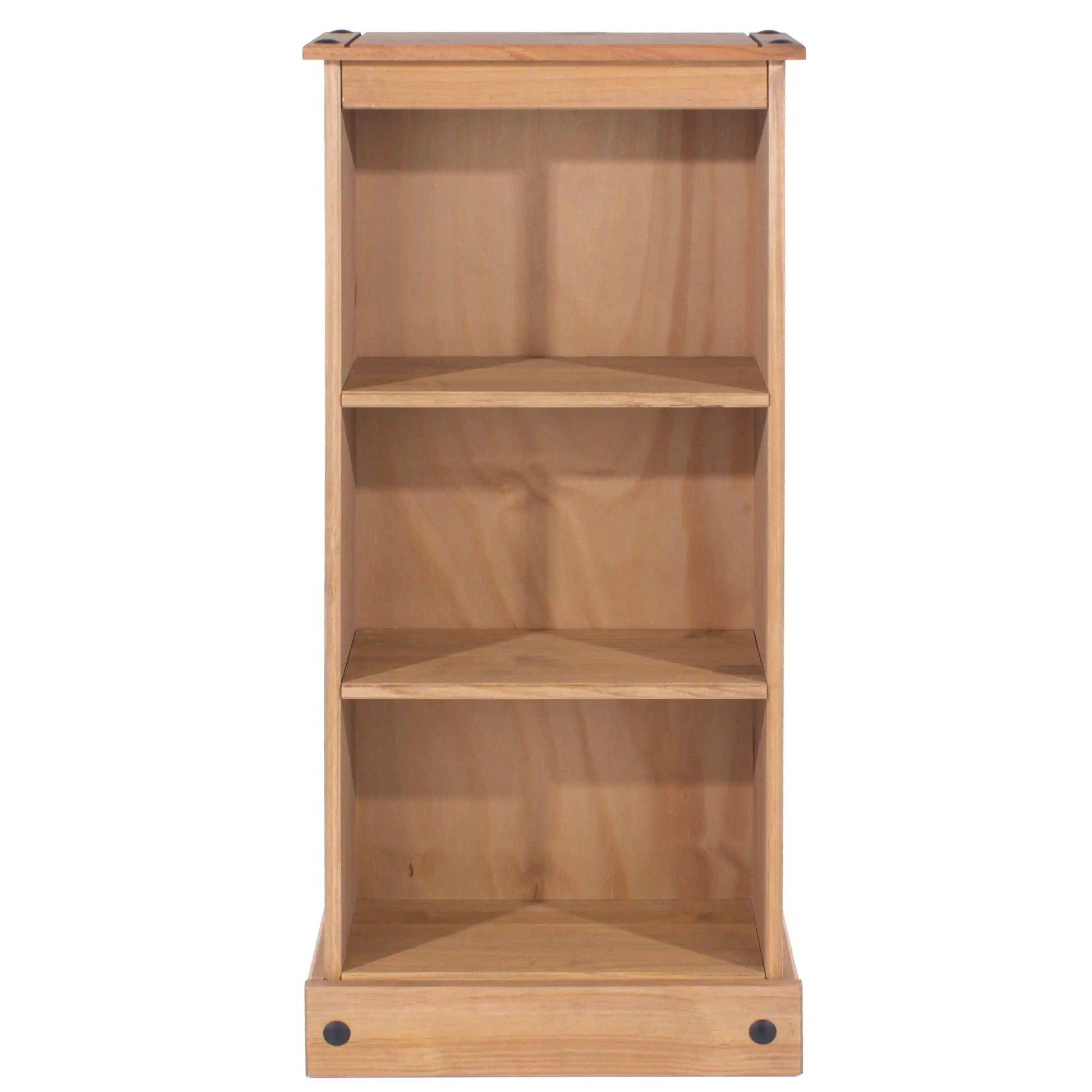 Core Products Corona Pine Low Narrow Bookcase - Price Crash Furniture