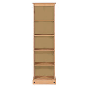 Core Products Corona Pine Tall Narrow Bookcase - Price Crash Furniture