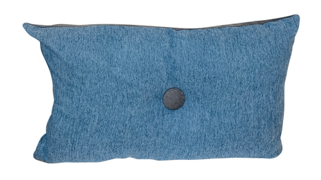 Double Side Rectangular Scatter Cushion Grey 45cm - Price Crash Furniture