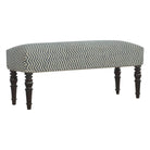 Durrie Diamond ZigZag Bench Seat - Price Crash Furniture