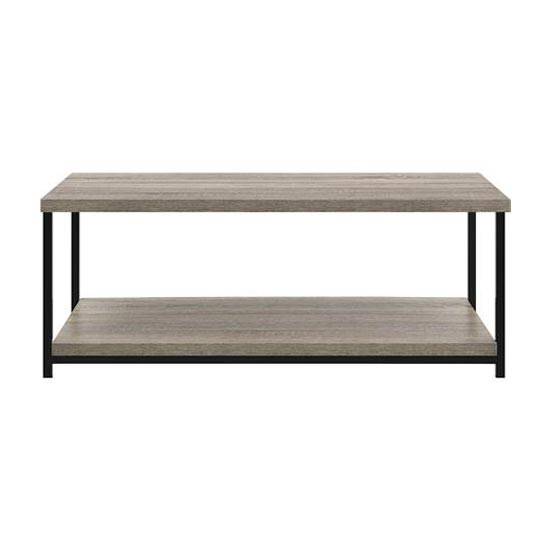 Elmwood Coffee Table in Distressed Grey Oak by Dorel - Price Crash Furniture