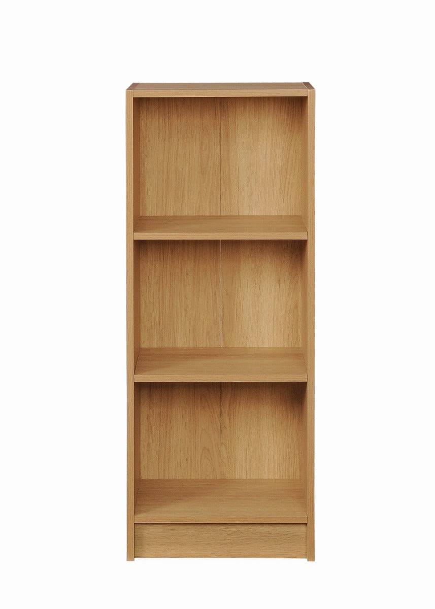 Essentials Bookcase Medium Narrow in Oak by TAD - Price Crash Furniture