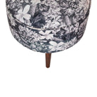 Floral Print Footstool - Price Crash Furniture