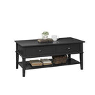 Franklin Console Table in Black by Dorel - Price Crash Furniture