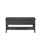 Franklin Console Table in Black by Dorel - Price Crash Furniture