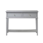 Franklin Console Table in Grey by Dorel - Price Crash Furniture