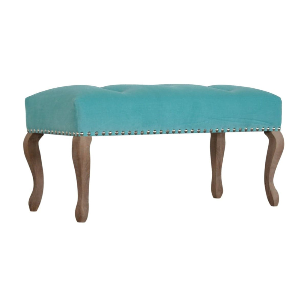 French Style Aqua Bench - Price Crash Furniture