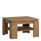 Fribo Small Coffee Table with Shelf in Golden Oak - Price Crash Furniture