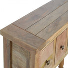 Granary Royale 4 Drawer Console Table - Price Crash Furniture