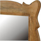 Hand Carved Oblong Mirror Frame - Price Crash Furniture