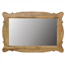 Hand Carved Oblong Mirror Frame - Price Crash Furniture