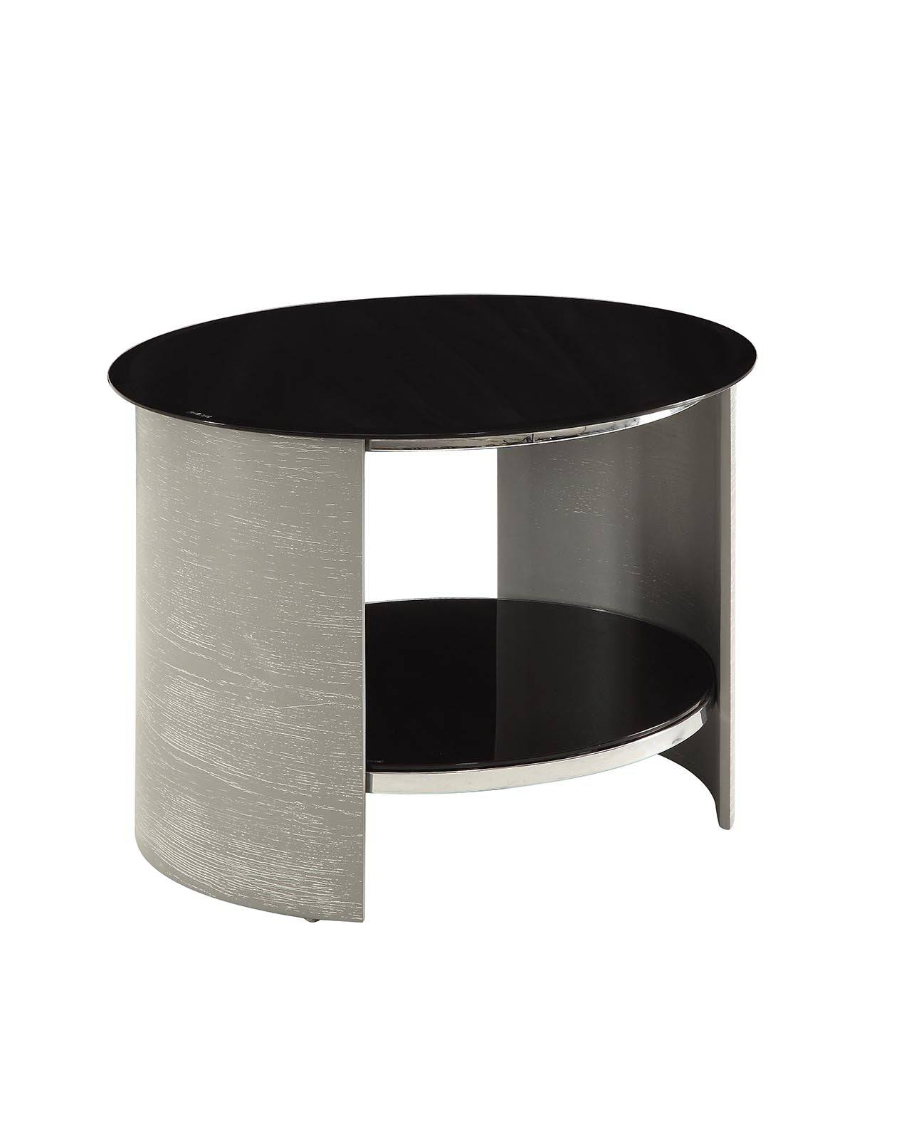 JF303 San Marino Lamp Side Table in Grey by Jual - Price Crash Furniture