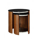 JF305 San Marino Nest of 2 Tables in Walnut by Jual - Price Crash Furniture