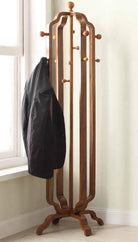 JF505 San Marino Coat Stand in Walnut by Jual - Price Crash Furniture