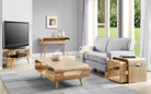 JF703 Havana Coffee Table in Oak by Jual - Price Crash Furniture