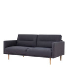 Larvik 2.5 Seater Sofa - Anthracite, Oak Legs - Price Crash Furniture