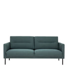 Larvik 2.5 Seater Sofa - Dark Green, Black Legs - Price Crash Furniture