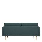 Larvik 2.5 Seater Sofa - Dark Green, Oak Legs - Price Crash Furniture