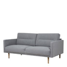 Larvik 2.5 Seater Sofa - Grey, Oak Legs - Price Crash Furniture