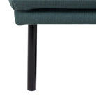 Larvik 3 Seater Sofa - Dark Green, Black Legs - Price Crash Furniture