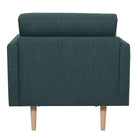 Larvik Armchair - Dark Green, Oak Legs - Price Crash Furniture