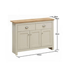 Lisbon 3 Piece Bedroom Set: 3 door wardrobe + 7 drawer chest + 1 drawer bedside - Price Crash Furniture