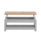 LISBON LIFT UP COFFEE TABLE in grey - Price Crash Furniture