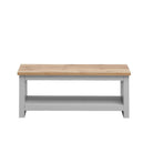 LISBON LIFT UP COFFEE TABLE in grey - Price Crash Furniture