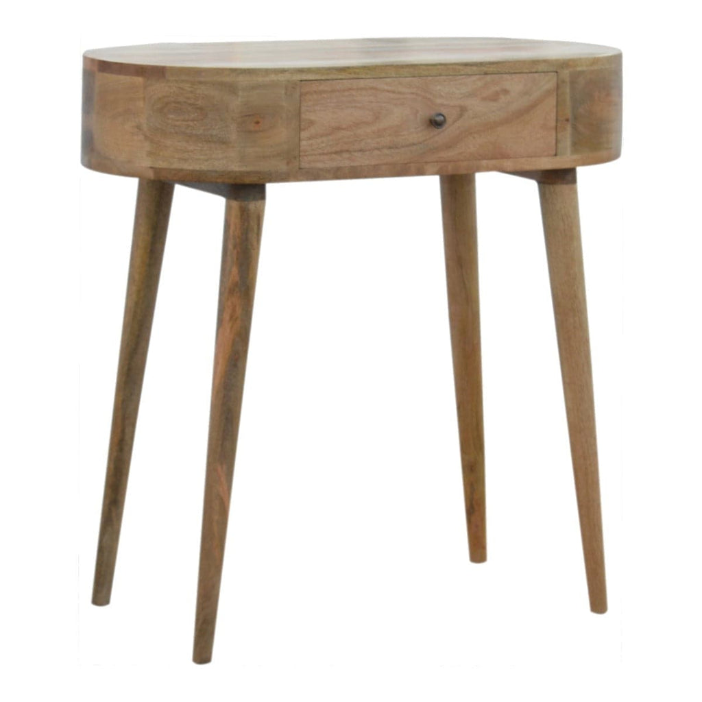 London Petite Console Table in Solid Mango Wood - Price Crash Furniture