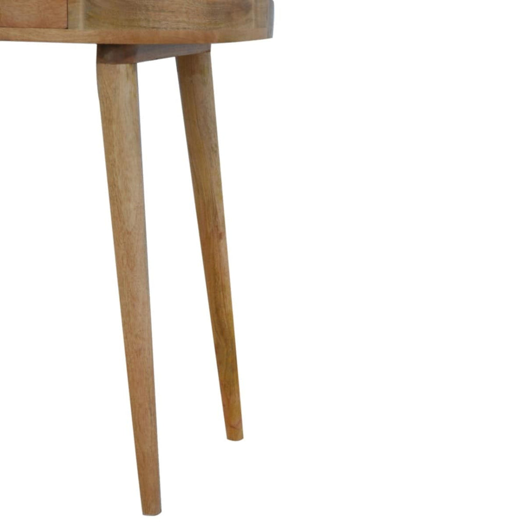 London Petite Console Table in Solid Mango Wood - Price Crash Furniture