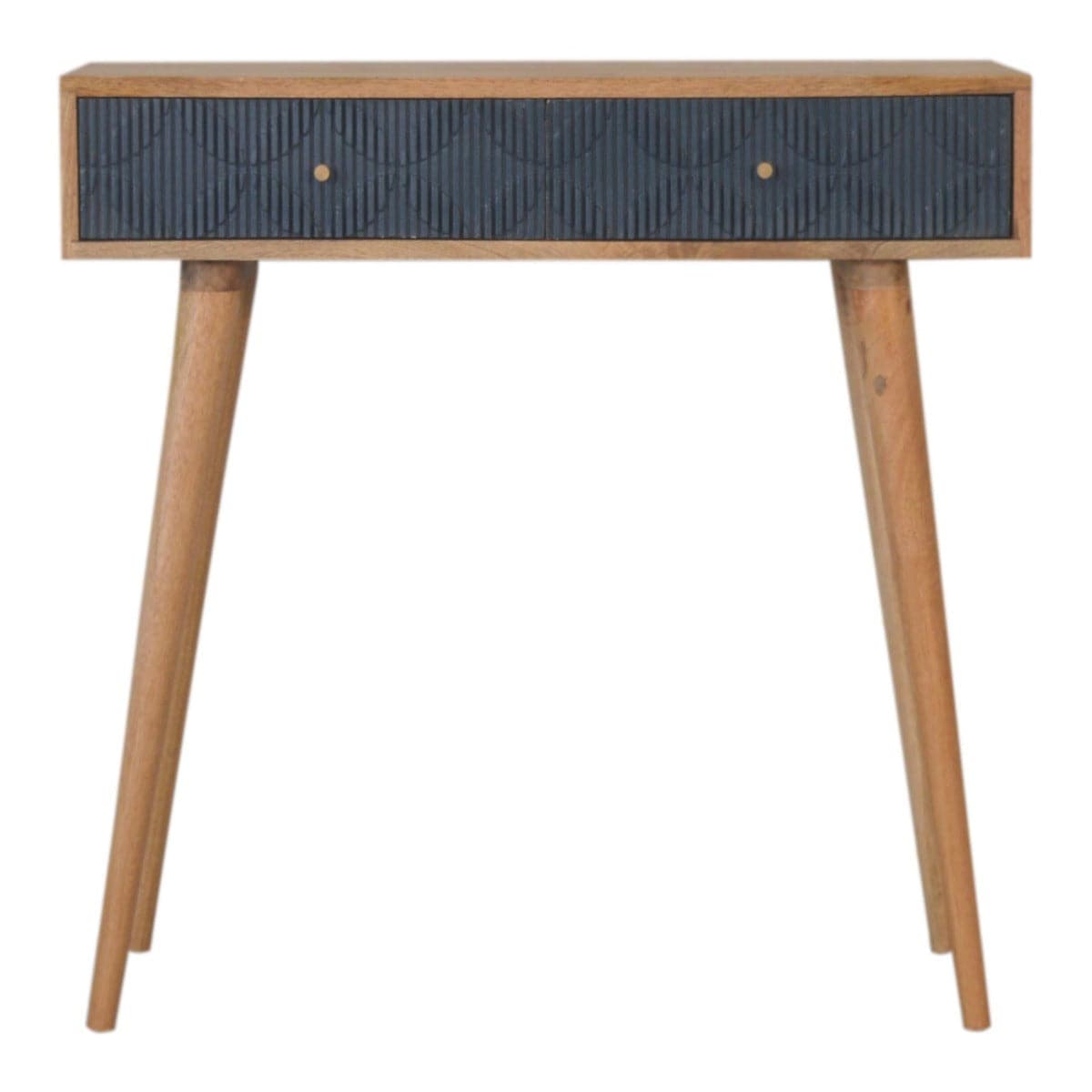 Milan Navy Console Table - Price Crash Furniture