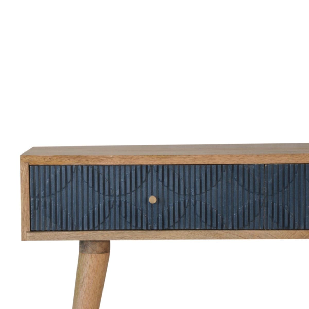 Milan Navy Console Table - Price Crash Furniture