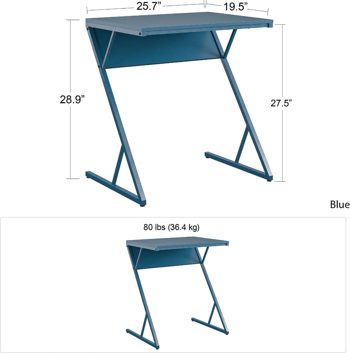 Novogratz Regal Accent Table/Laptop Desk - Price Crash Furniture