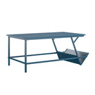 Novogratz Regal Coffee Table in bright blue finish - Price Crash Furniture