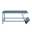 Novogratz Regal Coffee Table in bright blue finish - Price Crash Furniture