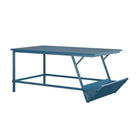 Novogratz Regal Coffee Table in bright blue finish - Price Crash Furniture