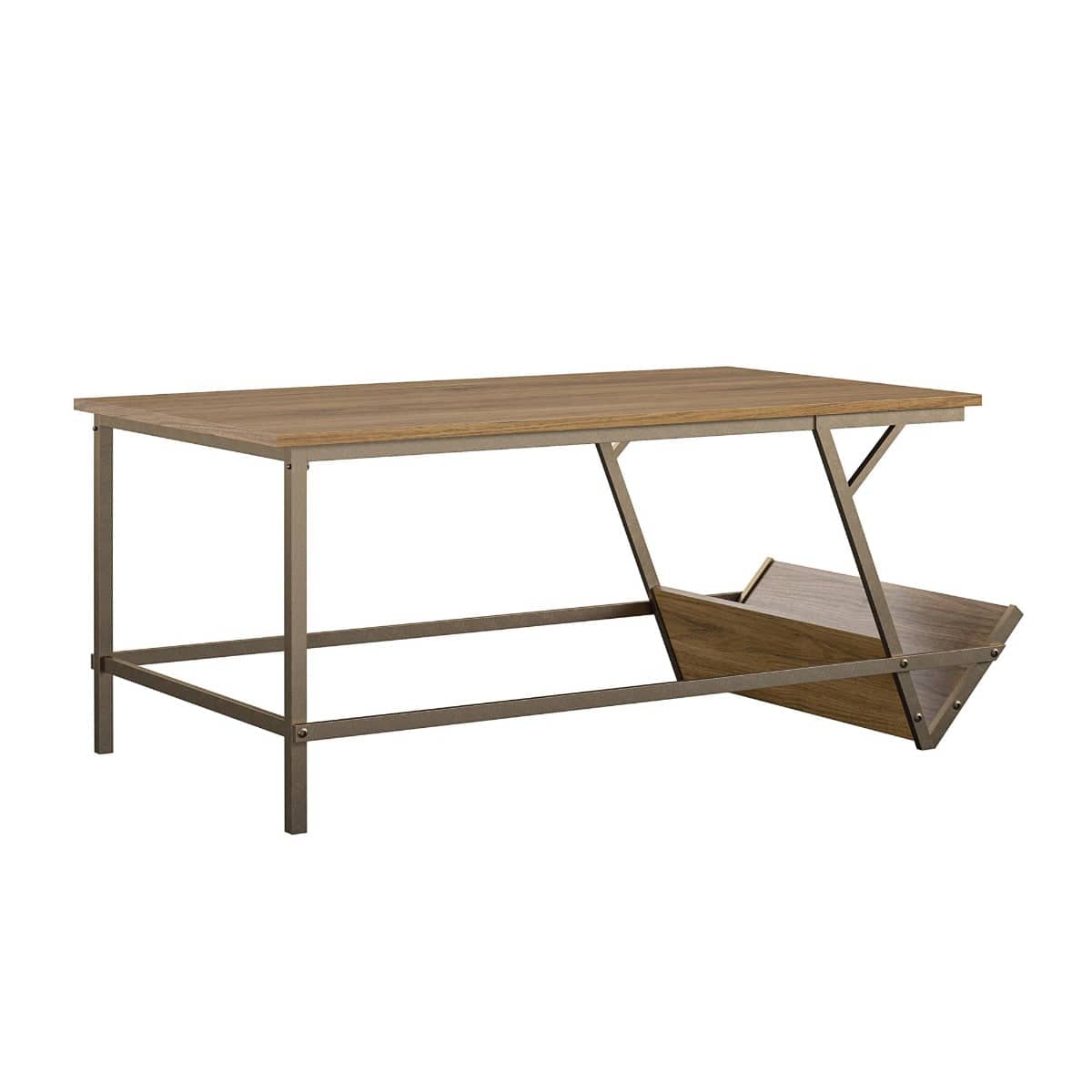 Novogratz Regal Coffee Table in walnut - Price Crash Furniture