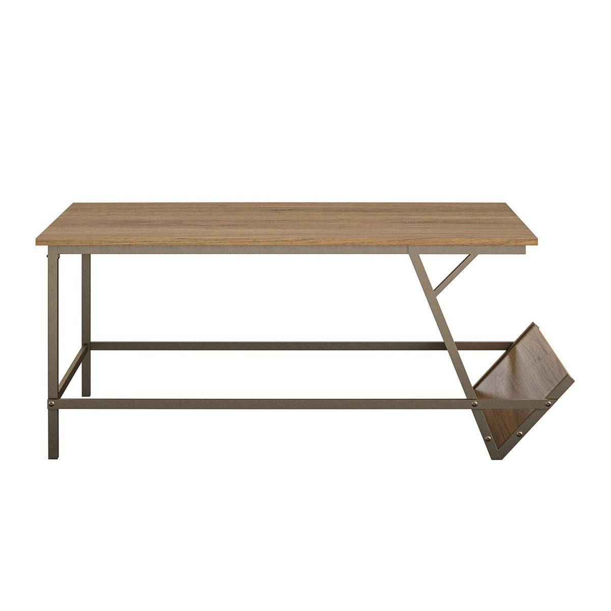 Novogratz Regal Coffee Table in walnut - Price Crash Furniture