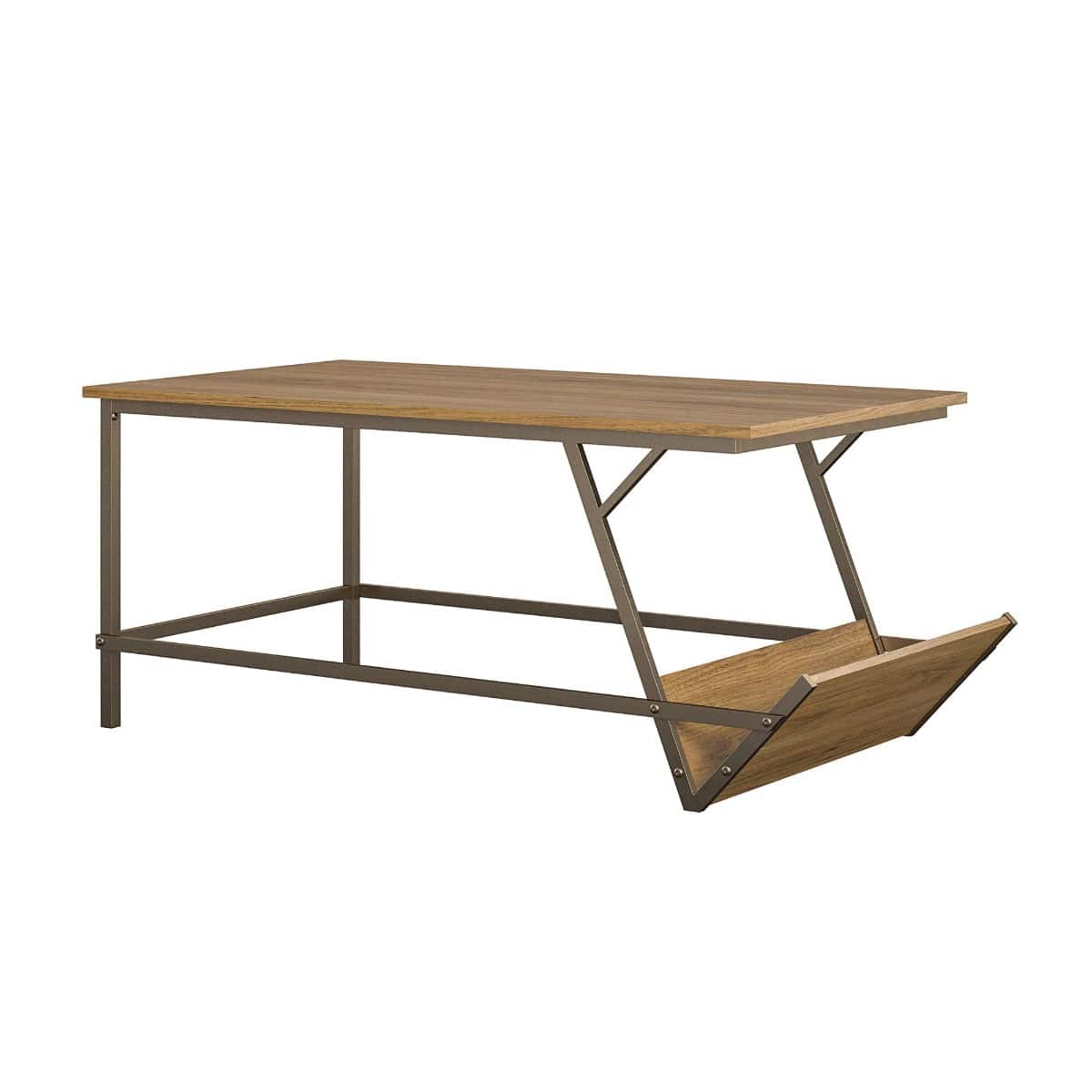 Novogratz Regal Coffee Table in walnut - Price Crash Furniture