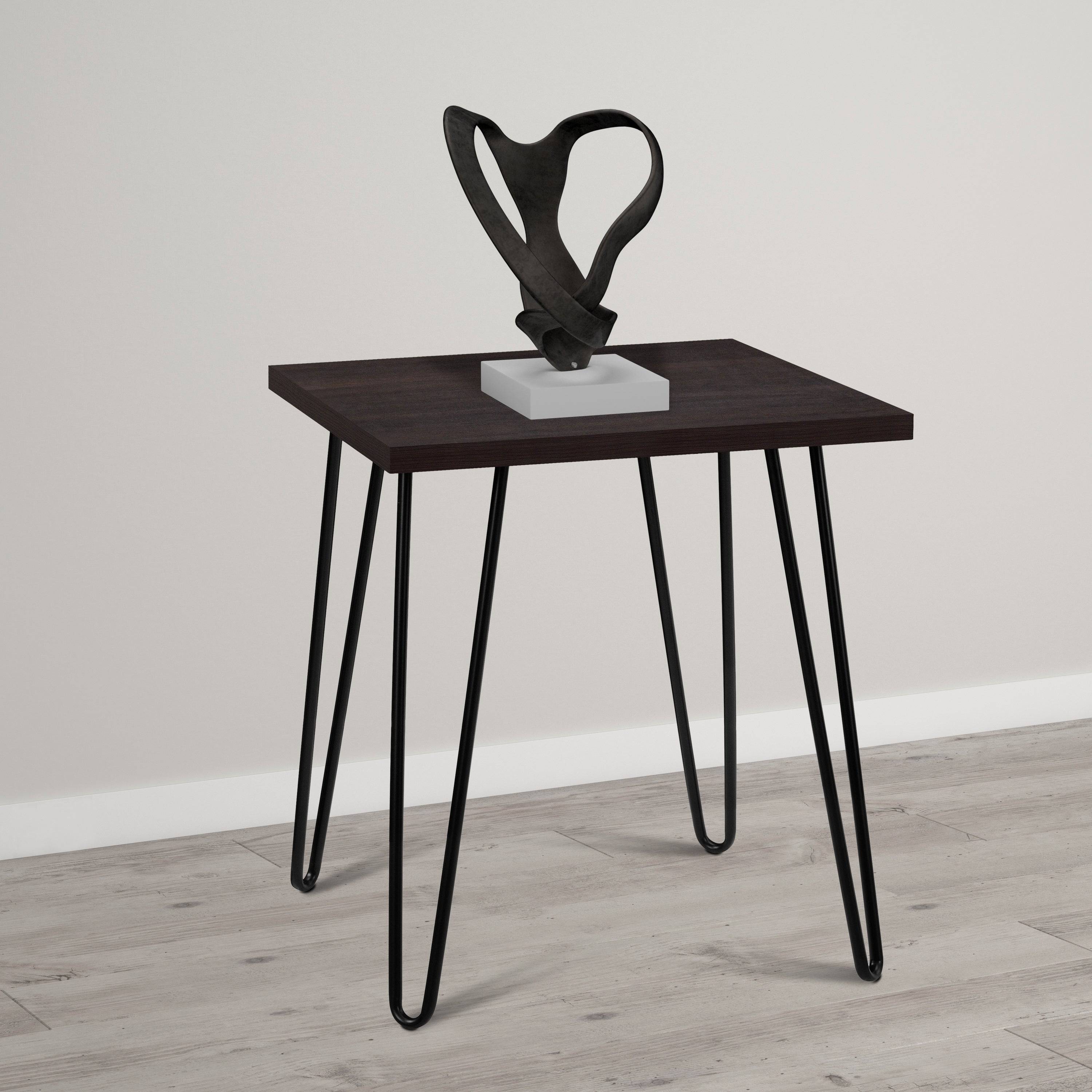 Owen Retro End Table - Espresso - Price Crash Furniture